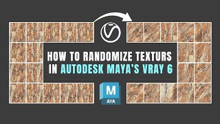 Vray 6 UV Randomizer Tutorial in Autodesk Maya 2024 [upl. by Arahs587]