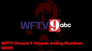 WFTV Channel 9 Orlando Analog Shutdown 2009 [upl. by Elocyn]