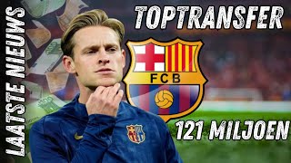 FRENKIE DE JONG GEDWONGEN OM BARCELONA TE VERLATEN SCHOKKENDE TRANSFER VAN 120 MILJOEN OP KOMST [upl. by Pall]