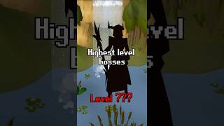 These are RuneScapes STRONGEST bosses [upl. by Phyllida]