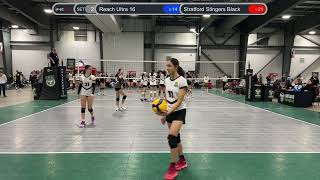 Reach Ultra 16 vs Stratford Stingers Black 20241110 Day 2 Match 5 2nd Set [upl. by Devaney]