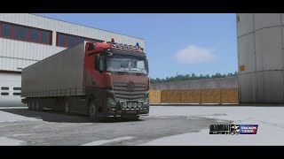 TOE3 Gameplay  MB Actros  Tremola to Airolo [upl. by Ennove]