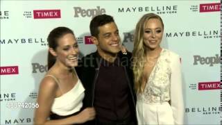 Rami Malek tickles Carly amp Portia [upl. by Laforge]