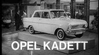 Historische Autowerbung Opel Kadett [upl. by Mani]