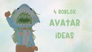 4 roblox avatar ideas [upl. by Alcinia]