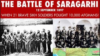 Battle of saragarhi  An unbelievable story of courage show by the 21 Sikh soldiers against Afghans [upl. by Ahseryt]