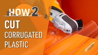 How to Cut Corrugated Plastic Roofing  Corrapol® [upl. by Weiss]