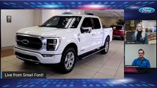 2021 Ford F150 Platinum Edition  Smail Ford Virtual Auto Show [upl. by Sass]