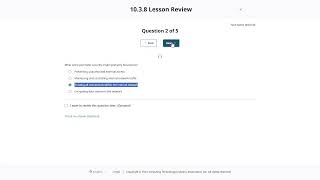 10 3 8 Lesson Review [upl. by Ynar]