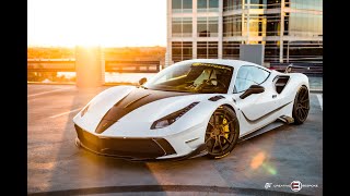 2017 Mansory Dry Carbon Ferrari 488 GTB By Creative Bespoke in 4K [upl. by Craddock]