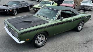 Test Drive 1969 Plymouth Barracuda V8 30900 Maple Motors 27371 [upl. by Eidua]