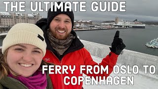 The Ultimate Guide to Traveling by Ferry from Oslo to Copenhagen 4K HDR [upl. by Oilime]