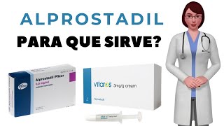 ALPROSTADIL que es y para que sirve alprostadil como usar alprostadil crema injection [upl. by Ahsenod259]