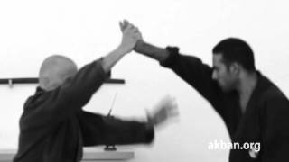 Reverse wrist control Ninjutsu Ura gyaku basic  techniques for Akban wiki [upl. by Kameko118]