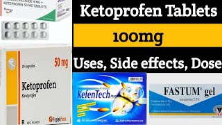 Ketoprofen  Brand Name Uses Side effects MOA Action Dose Pharmacokinetics Adverse Effect [upl. by Lunseth258]