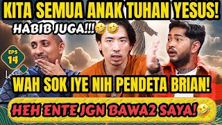 KETEMU PENDETA BRIAN HABIB JAFAR SYAHADAT ULANG🤣  LOGIN JAFAR ONAD  KRISTEN PROGRESIF eps 14 [upl. by Gnolb]