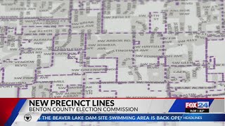 Benton County Election Commission considering new precinct lines [upl. by Bryanty945]