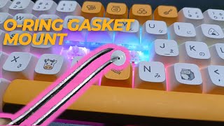 Oring Gasket Mount my Gk61x [upl. by Petunia]