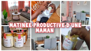 MATINÉE PRODUCTIVE DUNE MAMAN AU FOYER  BÉBÉ A REÇU LES REPAS LELOU BABY FOOD  MAISON PROPRE [upl. by Innis106]