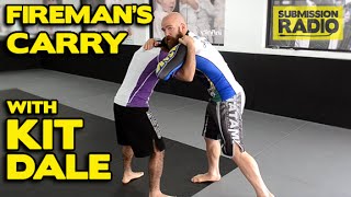 How to do a Firemans Carry throw from the clinch w Kit Dale No Gi BJJ amp MMA [upl. by Forsyth296]