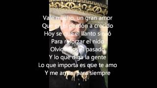 Para siempre vicente fernandez letra [upl. by Elcarim]