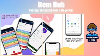 Item Hub  Your personalized item categorizer [upl. by Anialram]