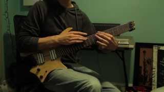 Strandberg Boden 8 String amp Axe Fx II Demo original patches [upl. by Ecnarret546]