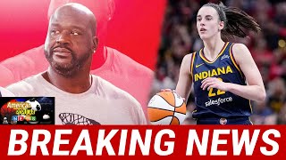 Shaq calls Caitlin Clark the real deal compares her shooting range to NBA star [upl. by Vashtia]