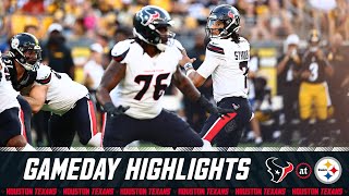 Houston Texans Top Plays vs Pittsburgh Steelers  2024 Preseason Week 1 [upl. by Dahle836]