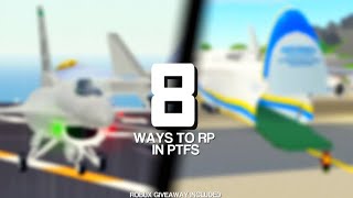 8 ways to rp in pilot training flight simulator [upl. by Desirae]