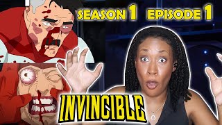 IM TRAUMATIZED Invincible 1x1 REACTIONN [upl. by Danie188]