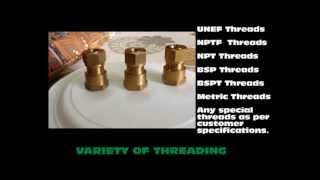 Types of Brass Compression Fittings Bushes Plugs Tees Elbows UnionConnectors [upl. by Ahsya]