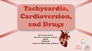 Tachycardia  Crdioversion  and Drugs [upl. by Eihcra586]