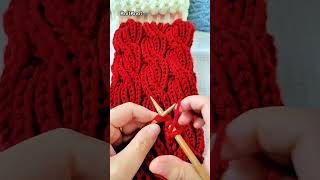 🧣Think Knitting Is Hard This Simple Scarf Tutorial Will Change Your Mind💡knitting crochet [upl. by Suiravat]