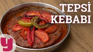 Tepsi Kebabı Tarifi  Kebap Tarifleri  Yemekcom [upl. by Hahnke]