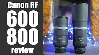 Canon RF 600mm 800mm f11 REVIEW supertelephotos for us all [upl. by Elia]