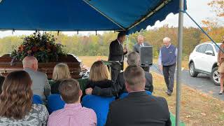 Graveside Service of Harold Ennis [upl. by Tullus]