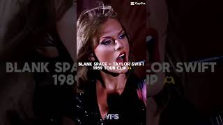 Blank space clip TaylorSwift swiftiesforever capcutedit singer taytay 1989taylorsversion [upl. by Najram364]