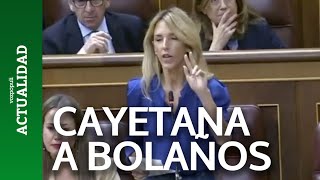 Cayetana desata las risas con esto de Begoña Gómez a Bolaños [upl. by Binetta2]