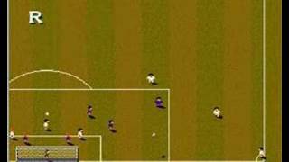 Sensible Soccer goal from Corner kick [upl. by Yojenitsirk]