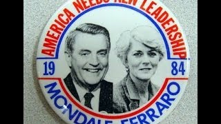 July 12 1984  Walter Mondale Selects Geraldine Ferraro as Running Mate [upl. by Repotsirhc183]