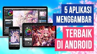 5 Aplikasi Menggambar di HP Android Terbaik dan Gratis [upl. by Atiuqehc]