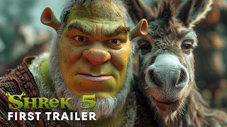 Shrek 5  First Trailer 2025  DreamWorks [upl. by Inalem]