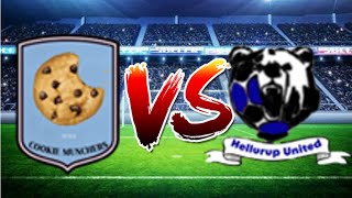 HELLERUP UNITED VS COOKIE MUNCHERS FC LIVE VRFS GAME [upl. by Hyacinthia]