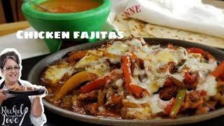 CHICKEN FAJITAS  Easy cheesy quick mexican meal  homemade seasoning ❤ [upl. by Fem99]