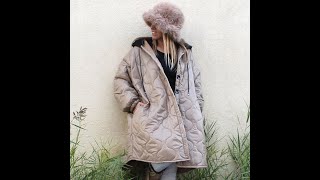 Coklico  Doudoune parka matelassée grande taille [upl. by Rondi]