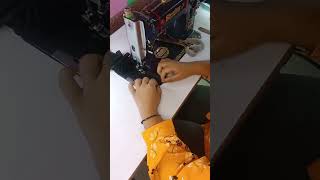 Bow banane ka tarikahow to make bow youtube fashion stitching shorts trending [upl. by Lewendal]