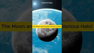 The Moon and the Suns Glorious Halo Exploring Celestial Phenomena shorts [upl. by Alyworth]