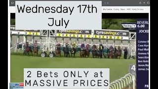 2 Bets ONLY for BATH amp THIRSK at HUGE PRICES [upl. by Inhoj]