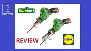 REVIEW FloraBest Cordless Branch Saw FAAS 12 B2 Lidl 2700 rpm 2000mAh 152 mm HCS 80mm 127mm [upl. by Maxey863]